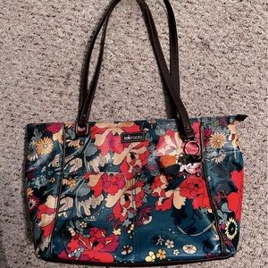 Sakroots floral shoulder bag